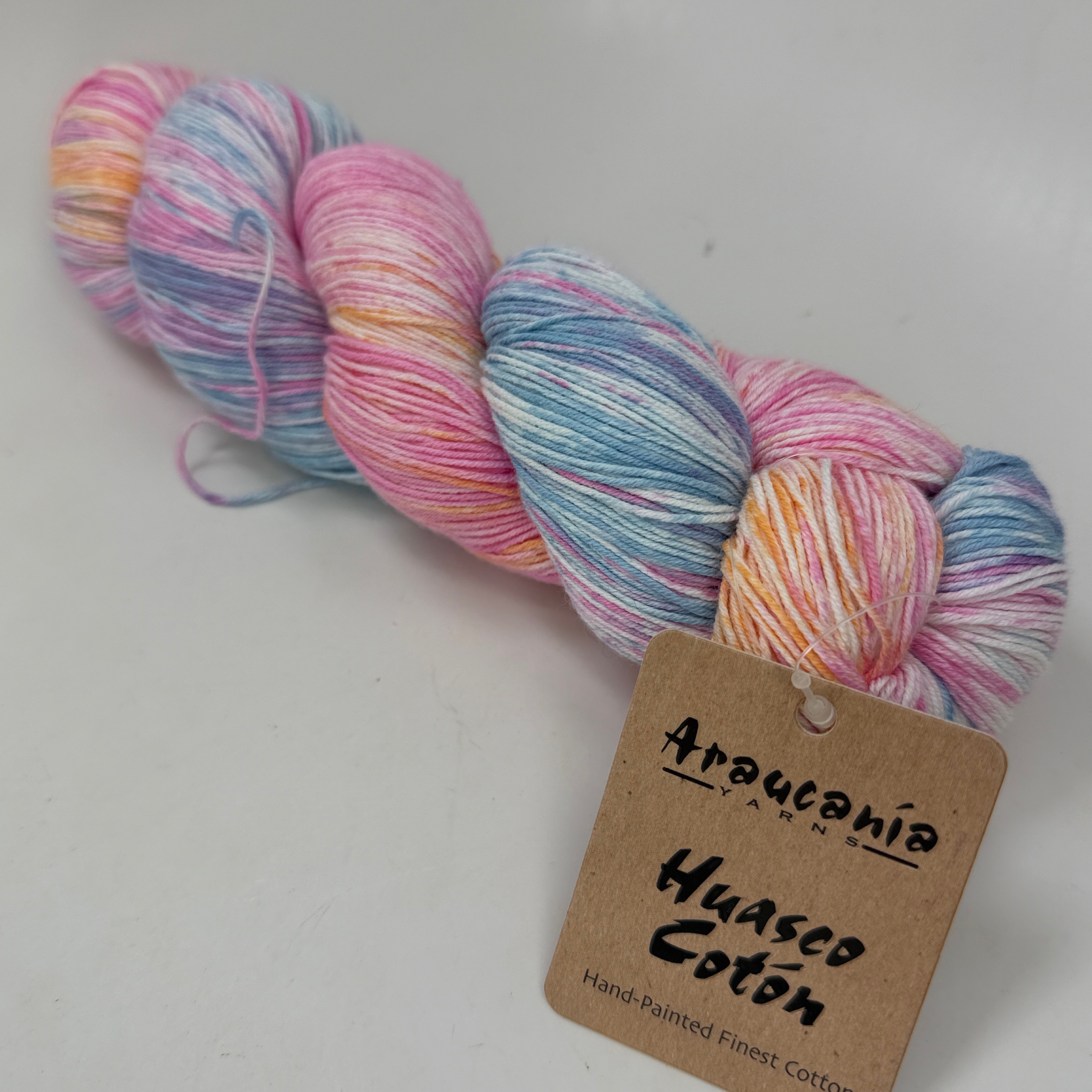 Araucania Huasco Coton Hand-Painted Cotton Yarn 100g 481yd 1028 Huacachina