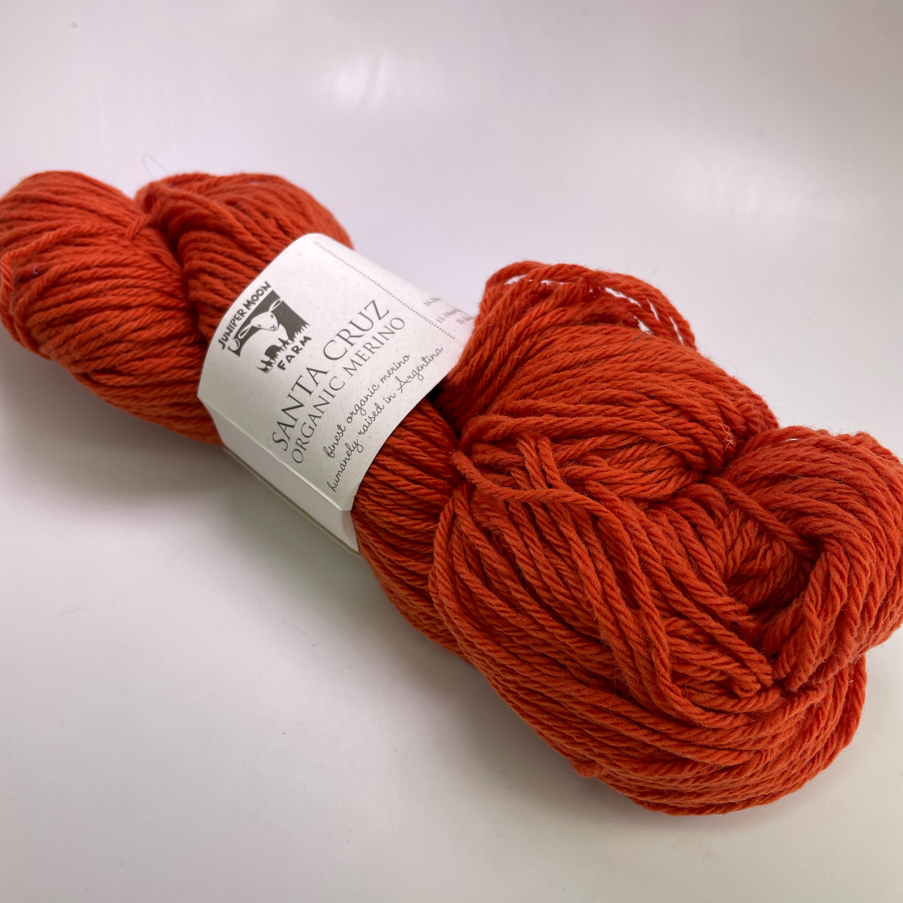 Juniper Moon Farm Santa Cruz Organic Merino Yarn - Tawny #138 - 100g Worsted